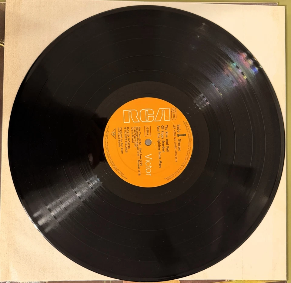 David Bowie The Rise and Fall of Ziggy Stardust and the Spiders from Mars · Lp, Foto 4 von 4
