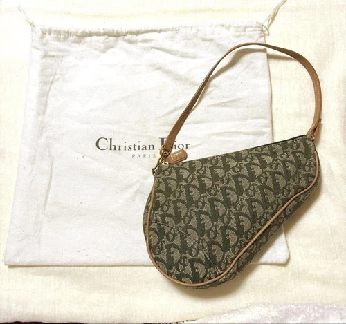 Christian Dior Sacoche de Selle Accessoire Pochette Trotteur Authentique MEl