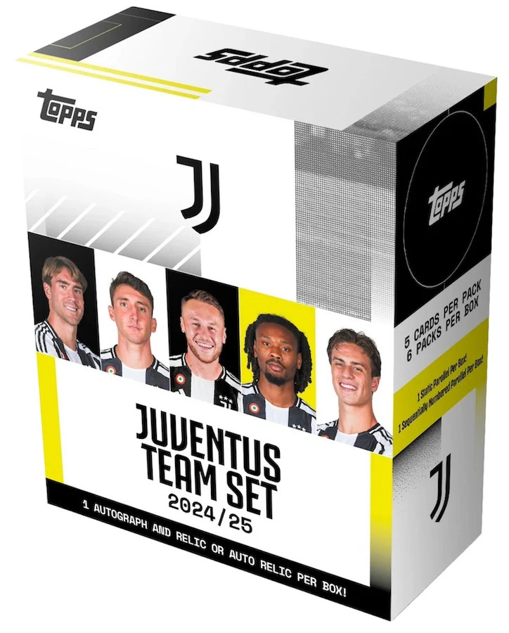 2024-25 Topps Juventus Team Set Box | eBay