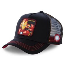 Ironman schwarze Baseball Cap Sport Fischer T...