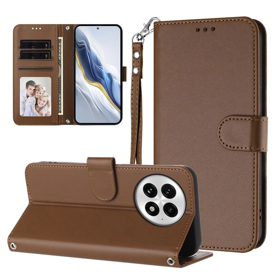 Color Leather Wallet Phone Case for OnePlus 13T 12 11 9 Nord CE5 N300 N200 Ace 5 - Image 2 of 4