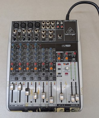 Behringer Xenyx Q1204USB 8-CH 12-Input 2/2 Bus Analog Mixer