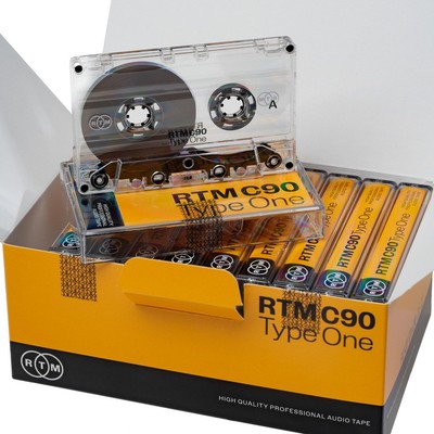 Cassettes Audio Vierges RTM C60 – Qualité Studio – Pack De 10