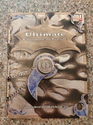 Mongoose d20 RPG Ultimate Equipment Guide D&D 3E Supplementary Rulebook III