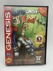 Vintage Earthworm Jim (Sega Genesis, 1994) Complete With Manual  Tested & Works