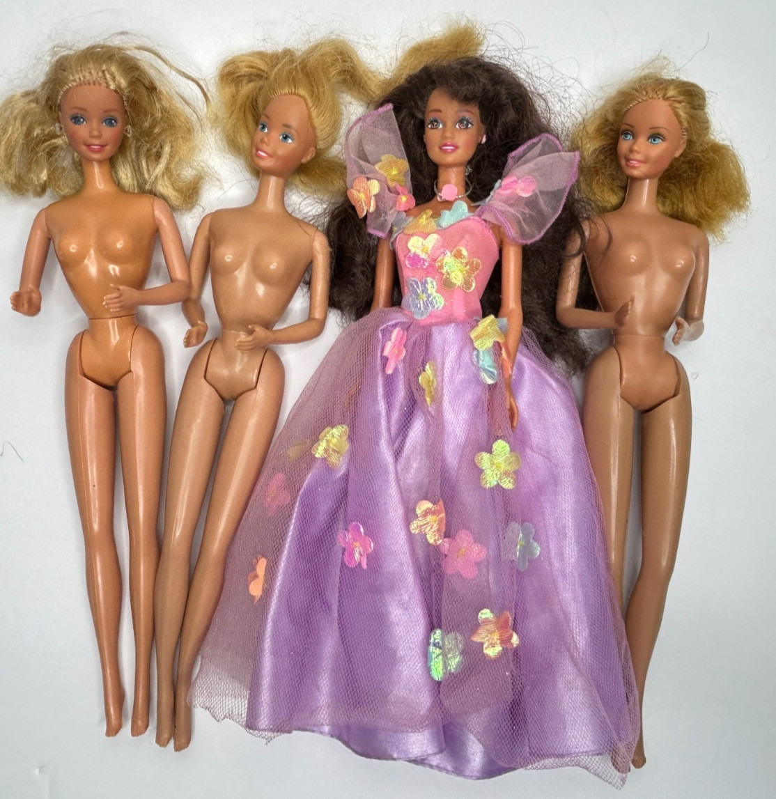 Vintage Barbie Dolls 1980s Nude Restoration Lot + Songbird Teresa