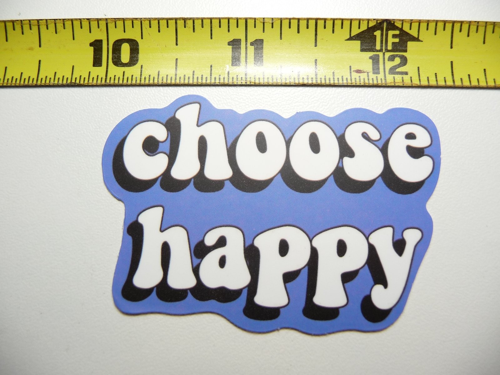 Choose Happy Motivational Decal Sticker for Positivity & Kindness
