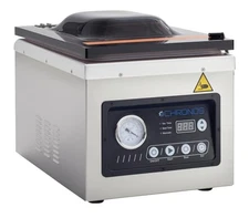 Chronos 29W-003 Commercial Compact Chamber Vacuum Sealer Machine for Dry and
