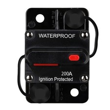 200 AMP Waterproof Circuit Breaker,with Manual Reset,12V-48V DC,30A-300A,for ...