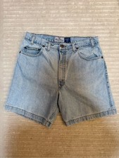 Vintage 1996 Levi’s 540 Denim Shorts Men’s 36 Light Wash USA Made