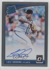 2018 Donruss Optic Rated Rookie Signatures Black Prizm 6/25 Luiz Gohara Auto 0a3