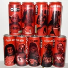 STAR WARS 2025 COCA COLA complete 9 Cans set from HUNGARY  (330ml)