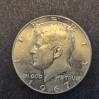 1967 40% silver Kennedy half dollar.BU