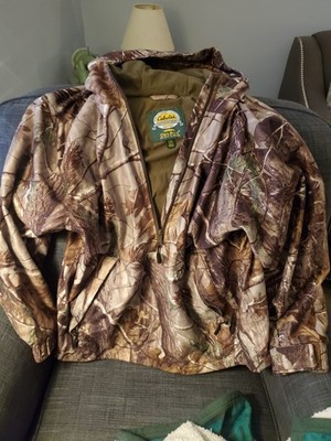 Cabelas Revolution Fleece Size Large 3/4 Zip Pullover