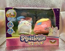 Squishville Squishmallows Picnic Set with 2 Squishmallows and Accessories