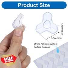 12 Pcs Baby Proof Corner Guards, Furniture Edge Protectors, Clear