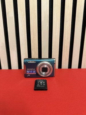 Olympus mju 1060 - 10 MP - Blau - Digitalkamera Kamera 7x Zoom OHNE LADEGERÄT !