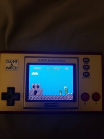 Nintendo Game and Watch: Super Mario Bros Game System no charger read desc