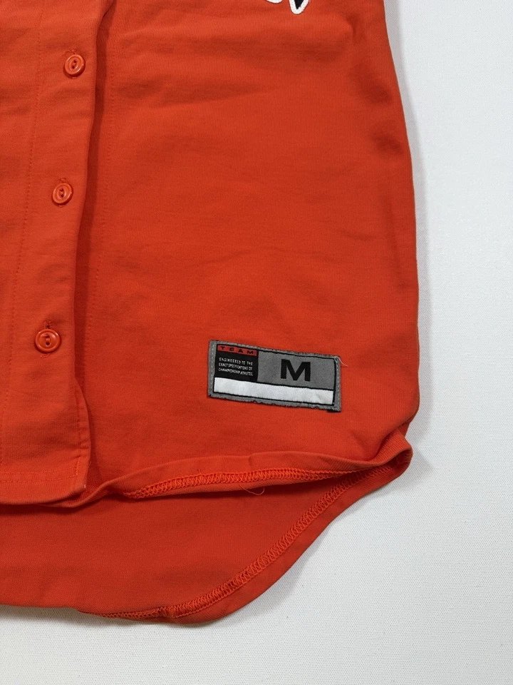 Camiseta De Colección Nike Princeton Tigers Adultos Mediana Naranja Años 90 NCAA Hecha en EE. UU. Foto 2 de 4