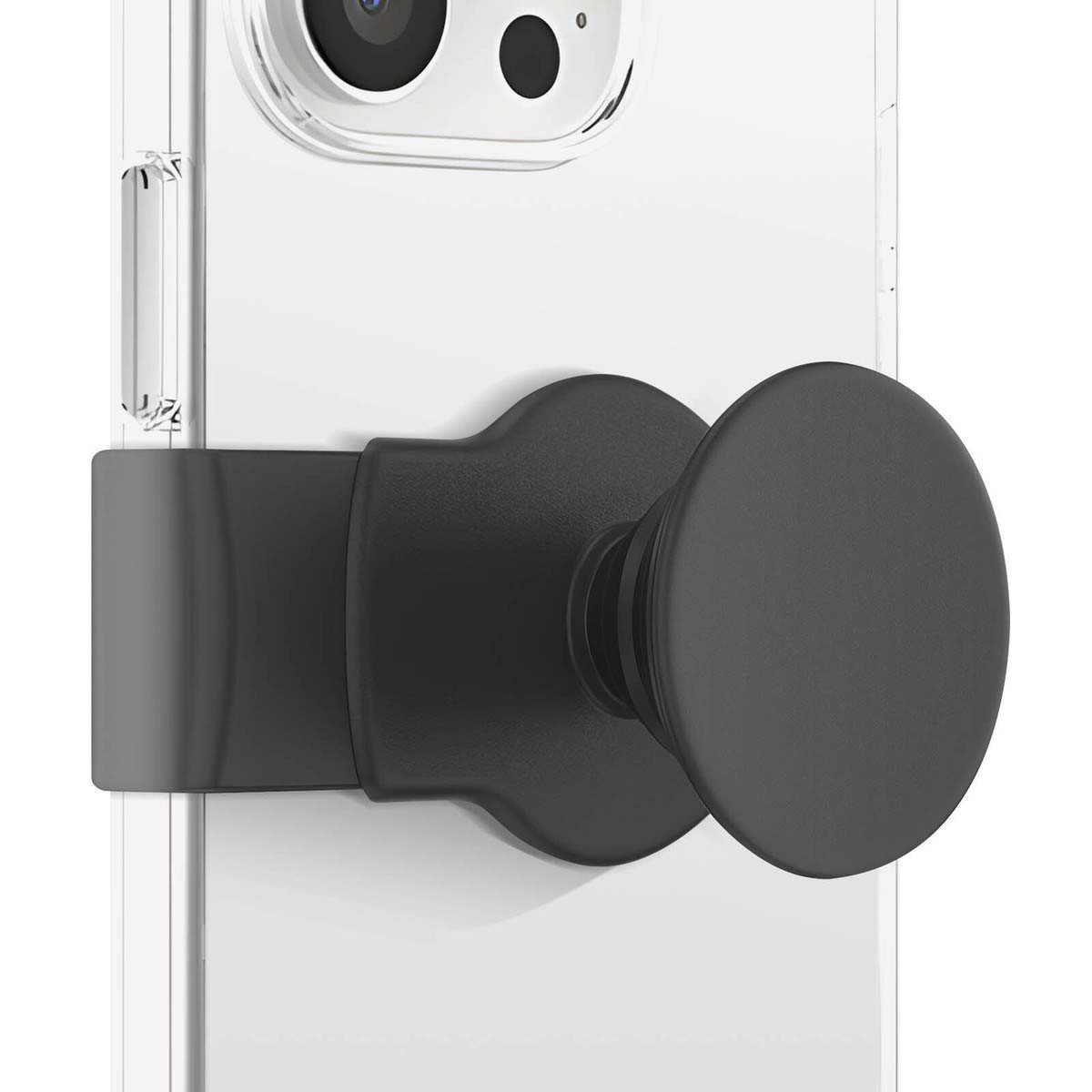 PopSockets PopGrip Slide Stretch support de téléphone coulissant noir universel