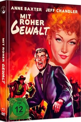 Mediabook MIT ROHER GEWALT The Spoilers JEFF CHANDLER Anne Baxter BLU-RAY + DVD