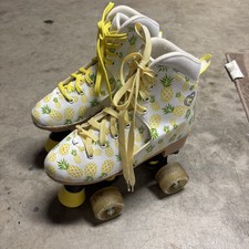 Circle Society Pineapple Roller Skates Girls US SZ 3-7