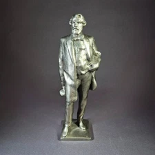 RARE Vintage STATUE BUST FIGURINE Soviet USSR Sculpture CCCP Turgenev figure