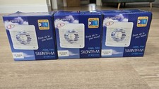 SILENTIA-M PIR Extractor Wall fan Quiet 100mm Bathroom Air Vent PIR OPERATED