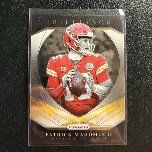 2020 Prizm Football Patrick Mahomes Brilliance Insert No. 9 Chiefs