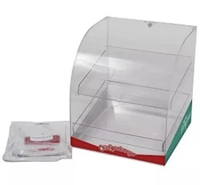 NEW~ Otis Spunkmeyer 2 Level Curved Display Case for Cookies & Pastry New in Box