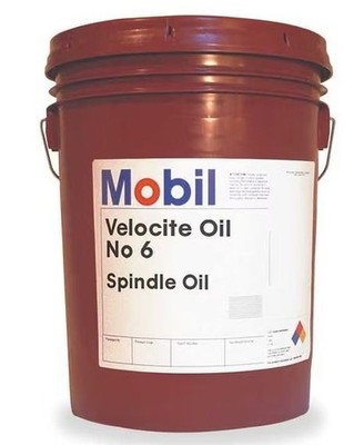 MOBIL VELOCITE NO. 6 Spindle Oil Rust and Corrosion Protection 5gal Pail NO SHIP
