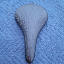 Vintage Late 70's 80's Old School Mongoose BMX Seat Mesinger Quilted Made In USA