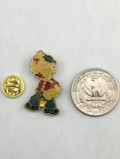 POPEYE The Sailer Man Cartoon Character Lapel Pin - Vintage 80s Hat Pin