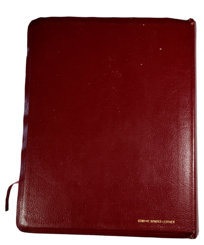 Bible Nelson 475BG NKJV Wide Margin Reference 1994 Genuine Bonded Leather (Red) - Picture 6 of 21