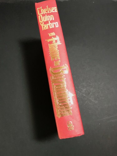 A Flame in Byzantium, by Chelsea Quinn Yarbro -1987-1st Ed, 1st Prt, H/C Book DJ - Imagen 5 de 12