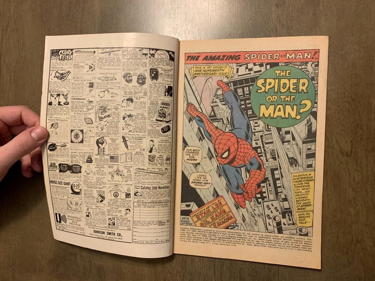 Amazing Spider-Man 100 VG 4.0 High Definition Scans *b24 | eBay