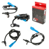 4X ABS Sensor 454597 454598 Set Vorne Hinten Links Rechts FüR Citroen C3 I FC HB