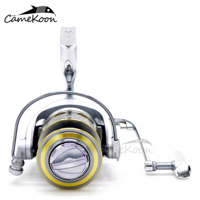 CAMEKOON Spinning Reels w/ Powerful Metal Body 5.2:1 Saltwater Spin Surf Fishing DV11014