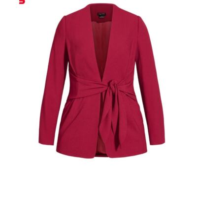 City Chic Trendy Plus Size JKT Elegance Jacket Size Plus Size