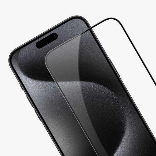 Do Apple iPhone 15 Pro Max / IP16e CP + PRO Full Coverage Szkło Screen Protector - Zdjęcie 4 z 45