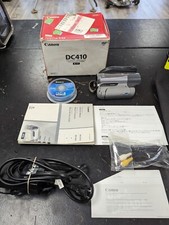 CANON DC410 41X ADVANCED ZOOM TESTED NOT READING DISCS FOR PARTS