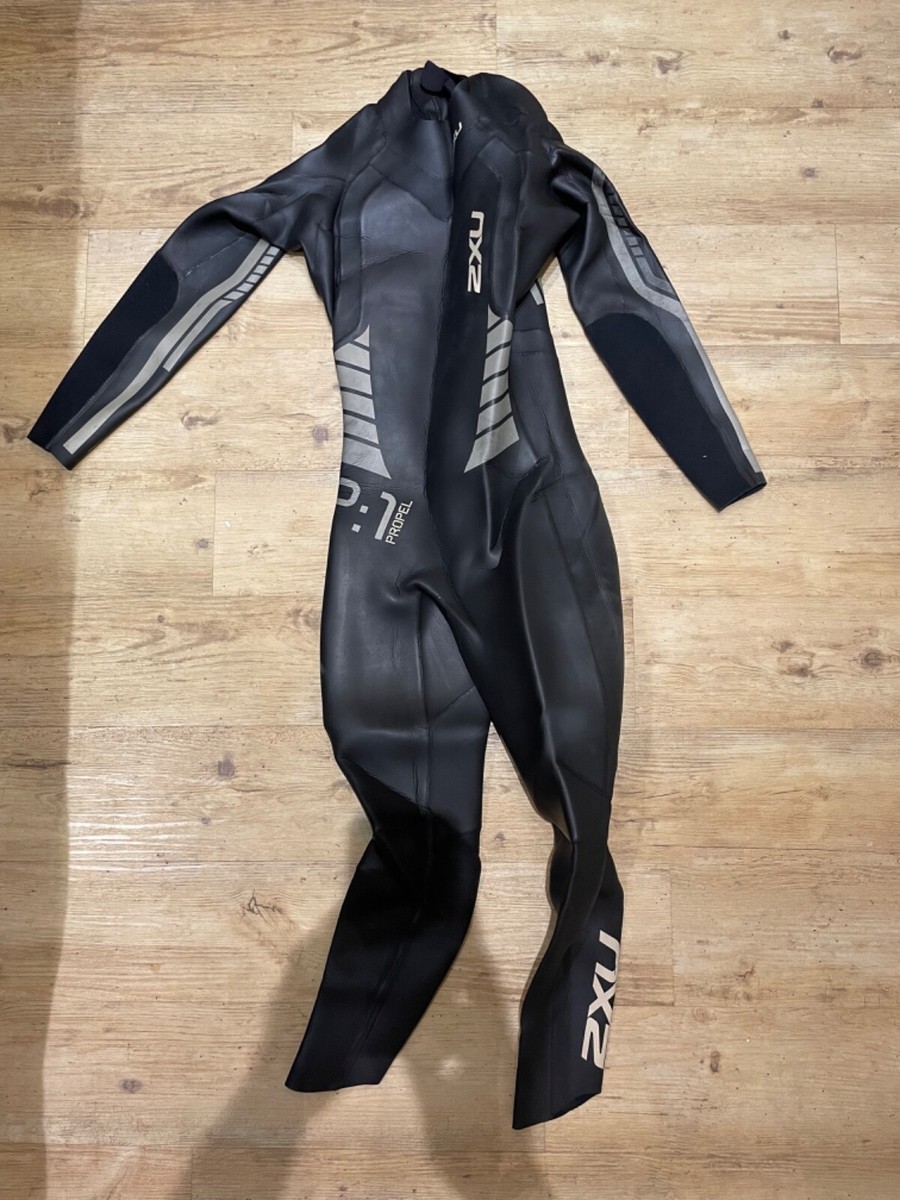 2XU Men's Propel P:1 Wetsuit Black/Ambition XXL 2XU - P:1