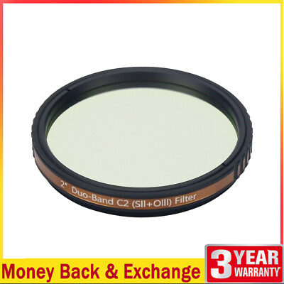 Askar 2-inch Dual Band Pass Filter C2(SII+OIII) for Mono Camera Photography