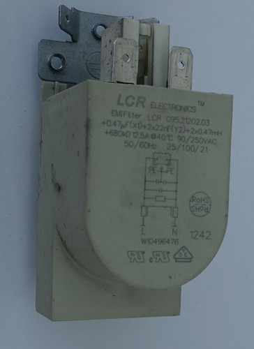 Kondensator LCR Entstörfilter 095.21202.03 von BAUKNECHT WA634 ET Waschmaschine