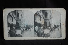 Stereo pair Original stereo image historic architecture people Panama 15