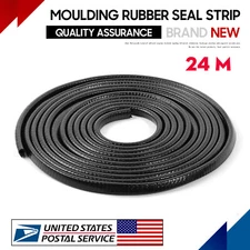 Universal Auto Rubber Seal Weather Strip Door Window Lock Trunk Hood Edge Trim