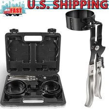 940387 Powerbuilt Piston Ring Compressor for Car Vehicle Maintenance Clamp