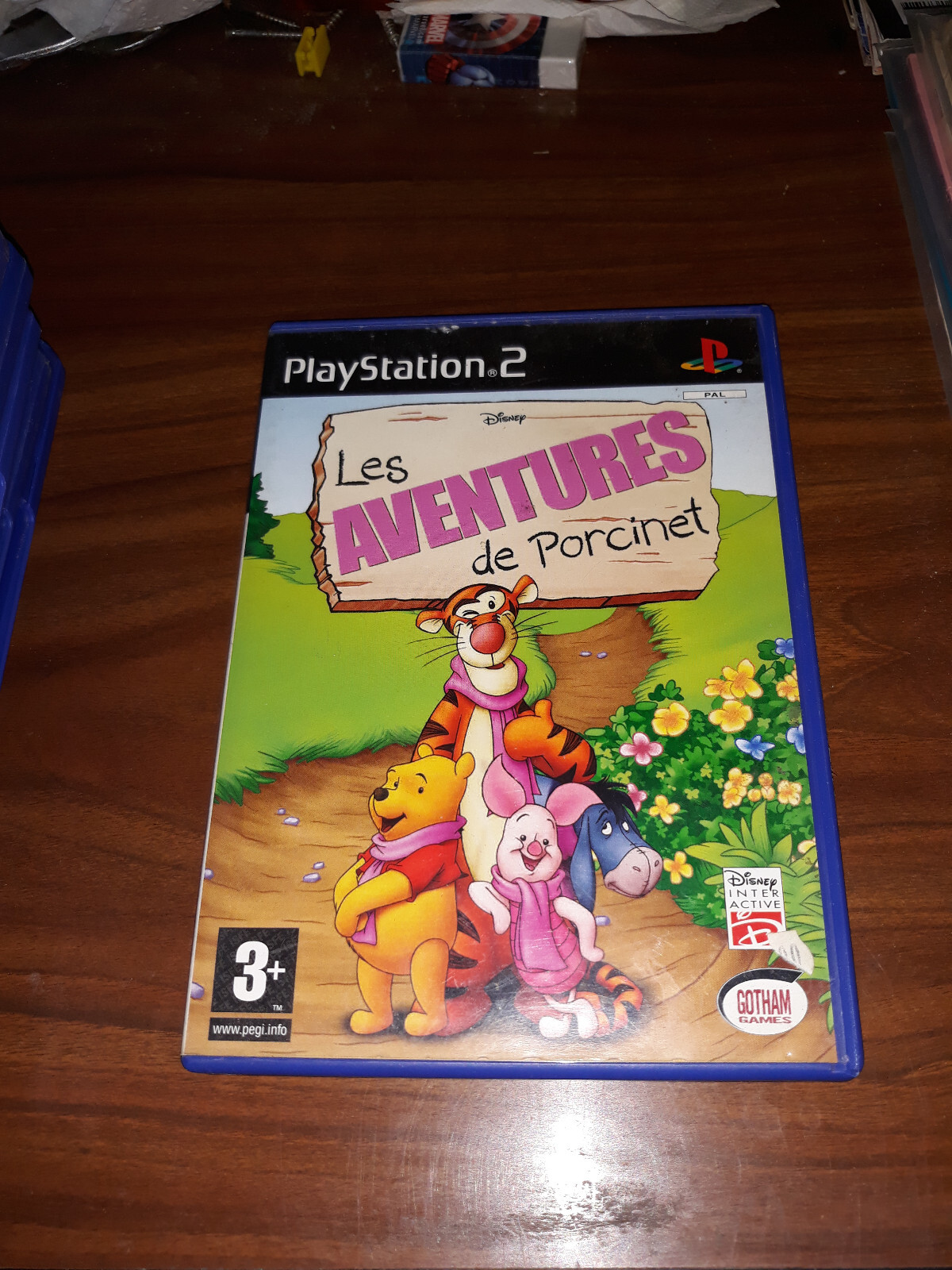 Jeu Game Boy Advance Les Aventures De Porcinet - Version Française, En Boîte, Très Bon état