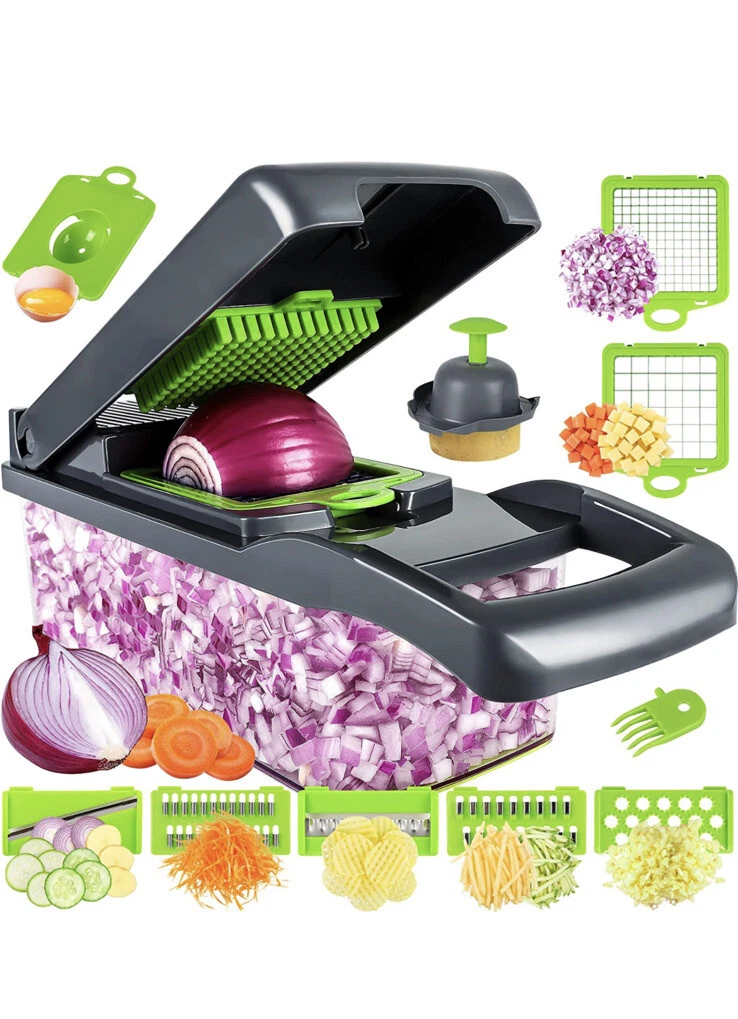 Vegetable chopper, professional onion chopper, food chopper.