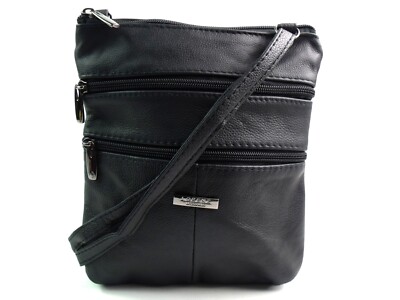 Catwalk Collection Handbags - Cuir Véritable - Sac à Main/Sac Bando